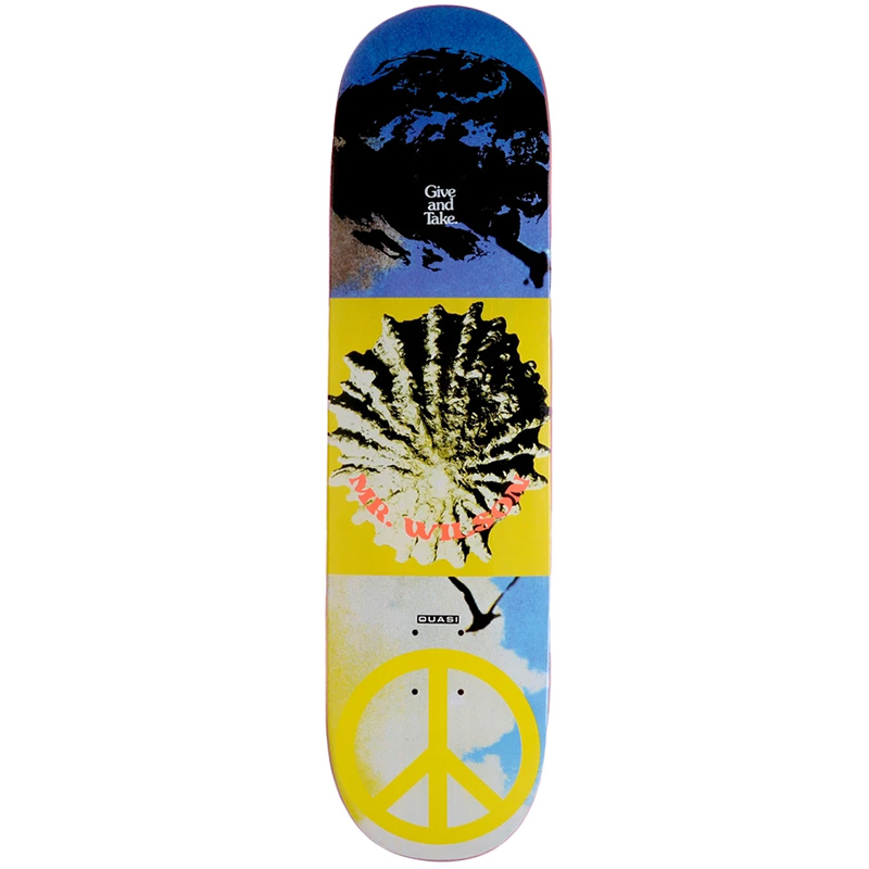 Quasi Wilson Aquarius Skateboard Deck 8.125 X 31.75
