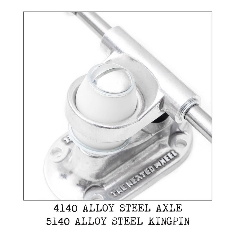 The Heated Wheel Polarizer Trucks Polished -set of | Skatestore