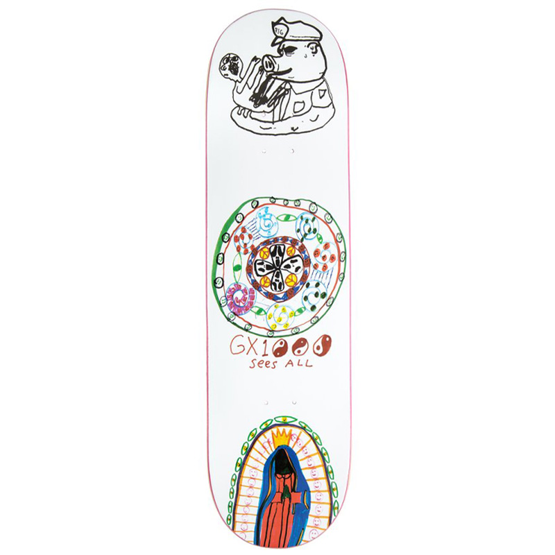 GX1000 Sees All 1 Skateboard Deck 8.0 GX1000 Sees All 1 Skateboard Deck 8.0