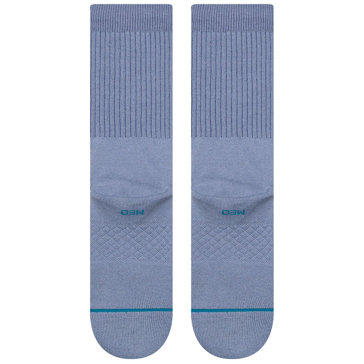 Stance Icon Pop Crew Socks Stone/Blue Stance Icon Pop Crew Socks Stone/Blue