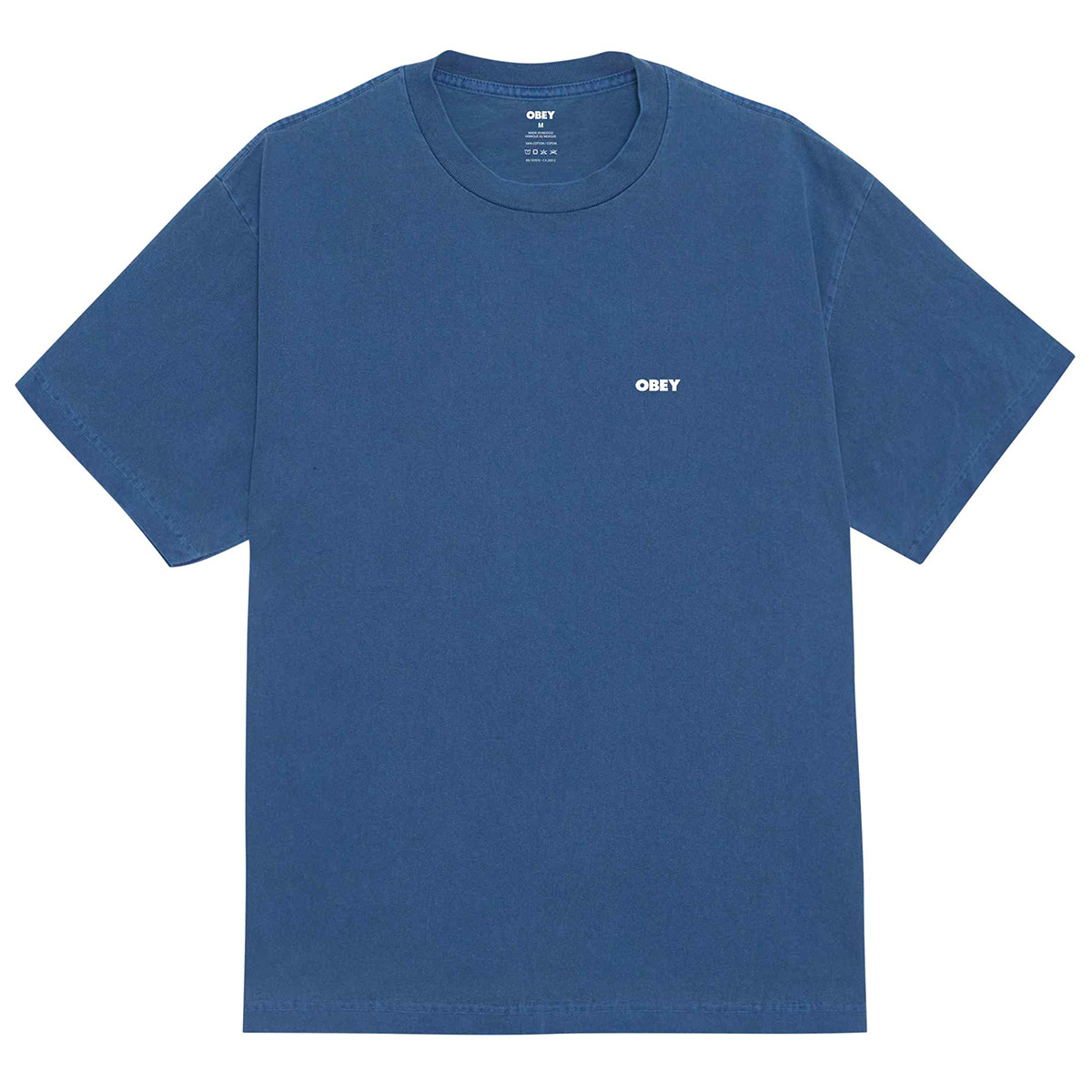 Obey Bold Star T-Shirt Pigment Dark Denim Obey Bold Star T-Shirt Pigment Dark Denim