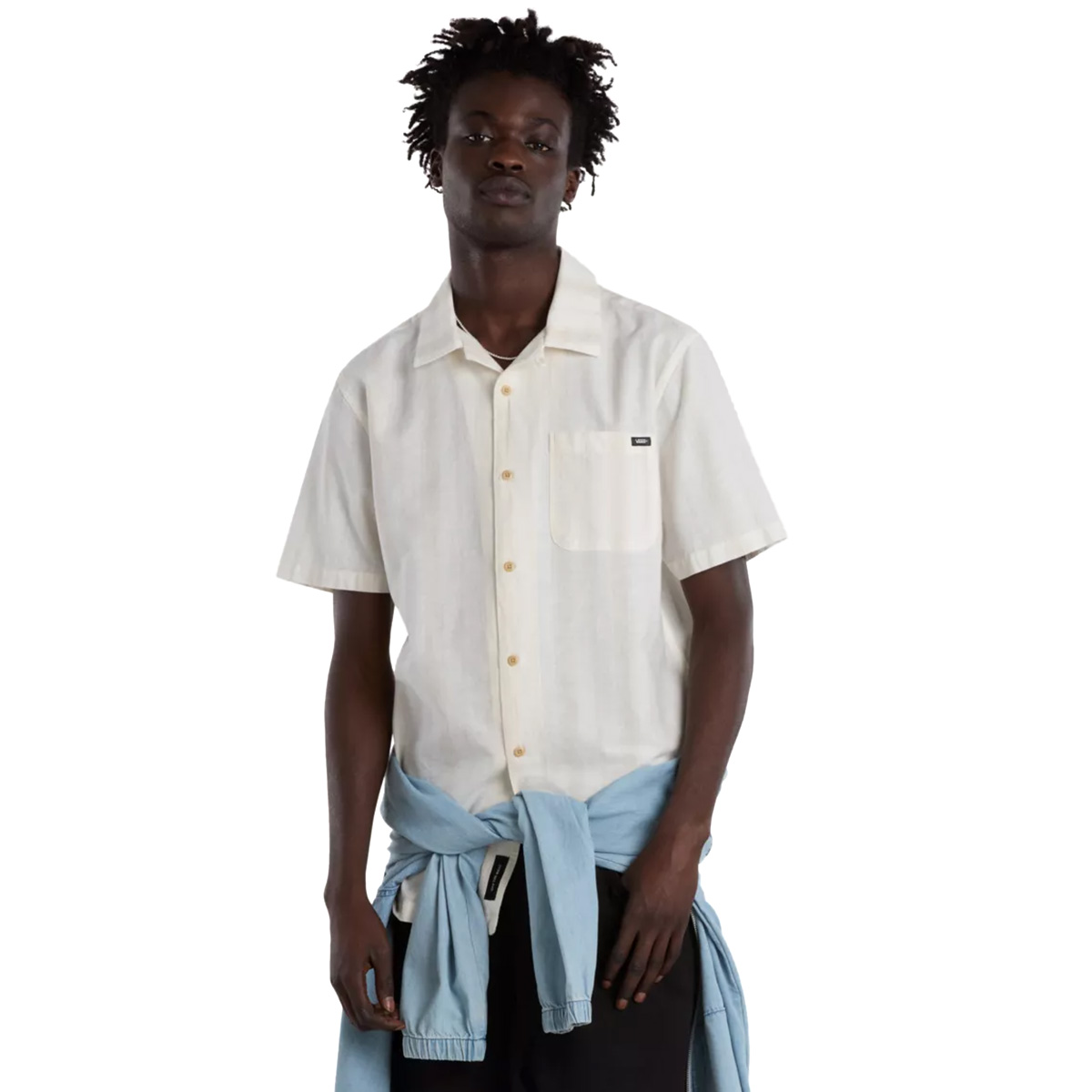 Vans Carnell Woven Shirt Marshmallow/Oatmeal Vans Carnell Woven Shirt Marshmallow/Oatmeal
