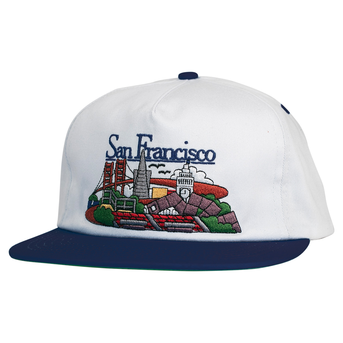 Real Sfc Snapback Cap White/Navy