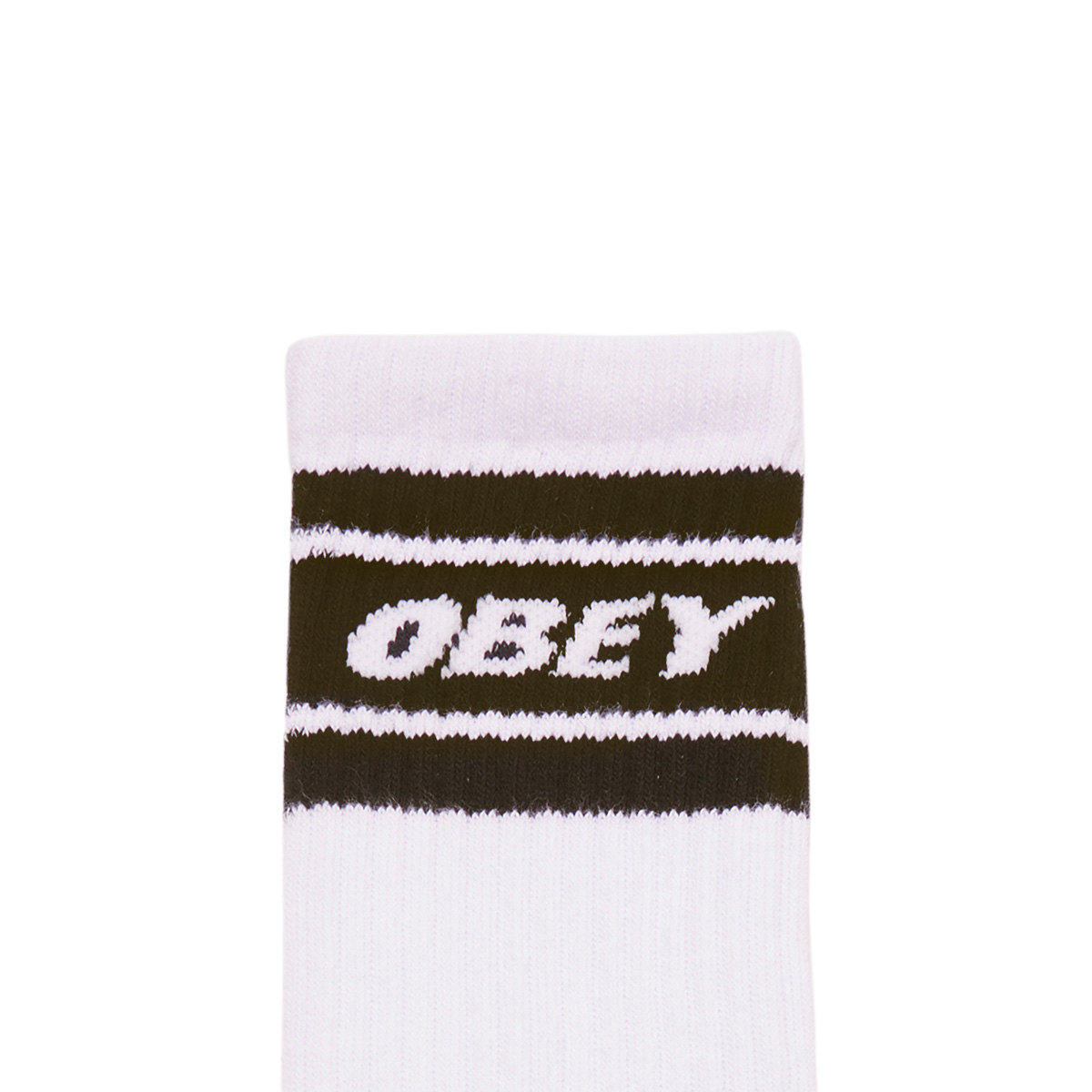 Obey Cooper II Socks White / Java Brown