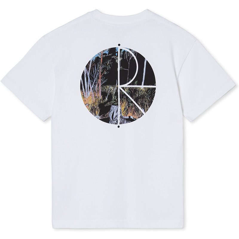 Polar Forest Fill Logo T-Shirt Jr. White