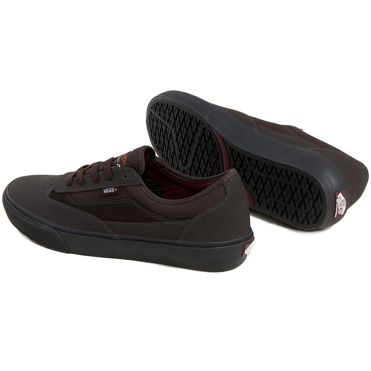 Vans Skate Curren Caples Dark Brown Vans Skate Curren Caples Dark Brown
