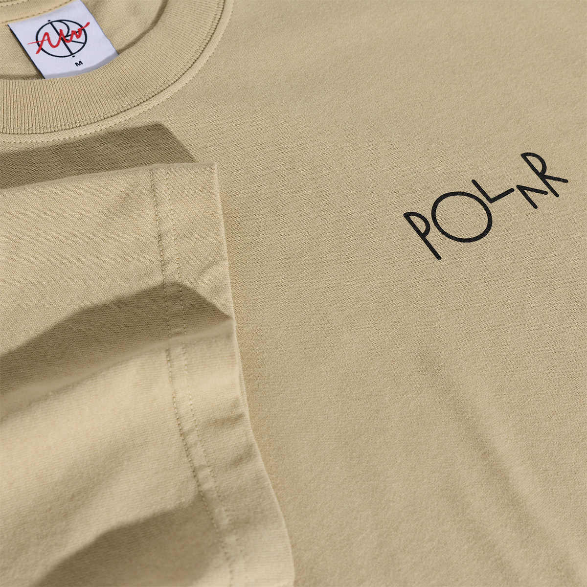 Polar No Complies Forever T-shirt Sand Polar No Complies Forever T-shirt Sand