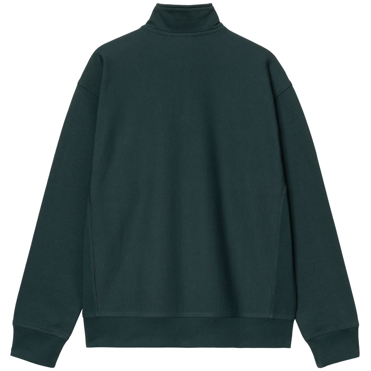 Carhartt WIP Half Zip American Script Sweater Deep Lagoon