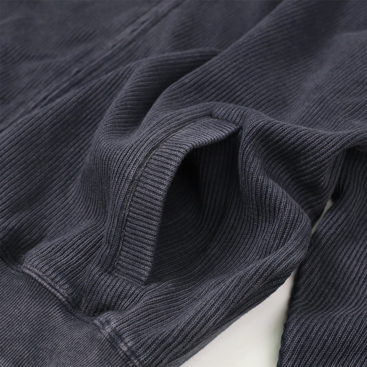 Yardsale Woven Phantasy Full-Zip Sweater Navy