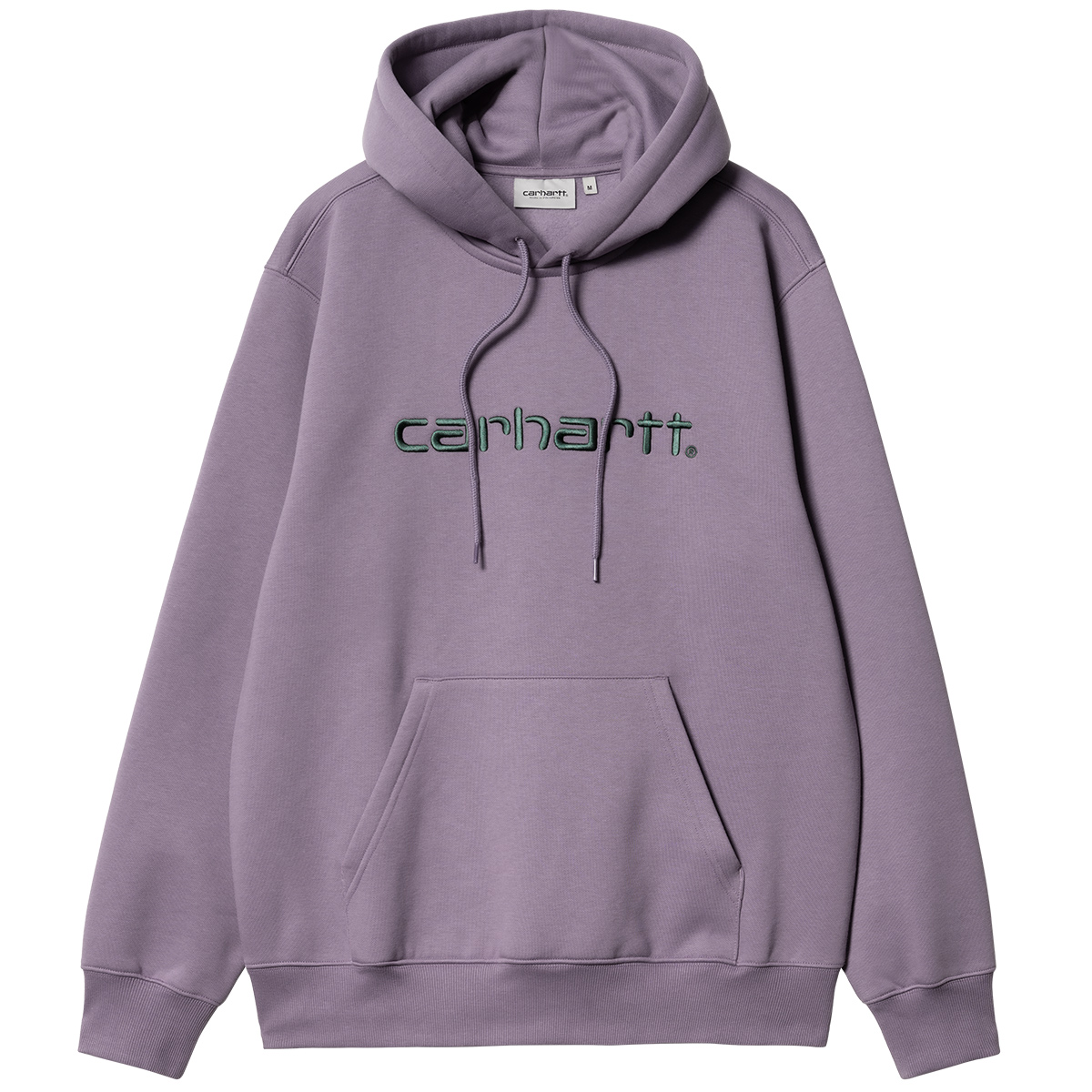 Carhartt WIP Hooded Carhartt Sweater Glassy Purple/Discovery Green