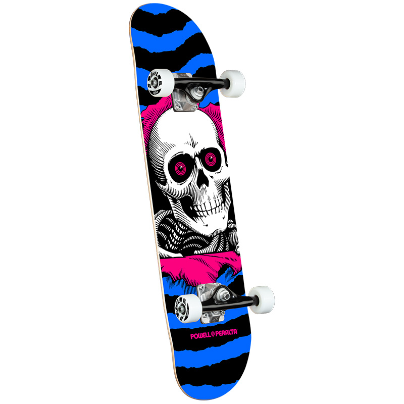 Powell Peralta Ripper Complete Skateboard Pink/Blue 7.0