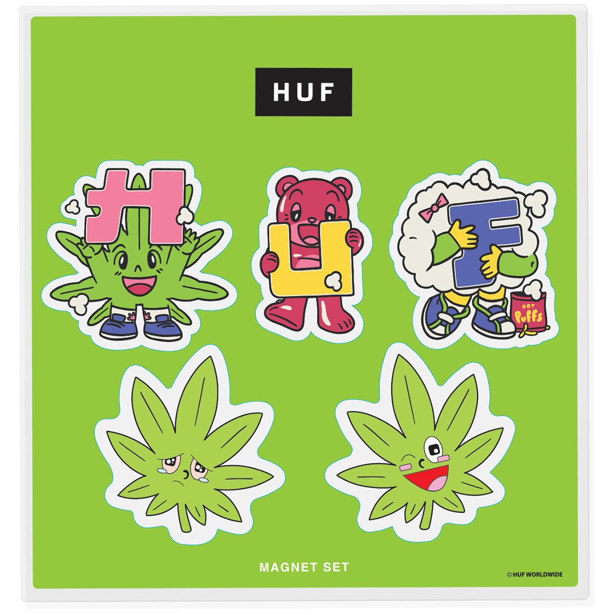 HUF Kawaii Buddy Magnet HUF Kawaii Buddy Magnet