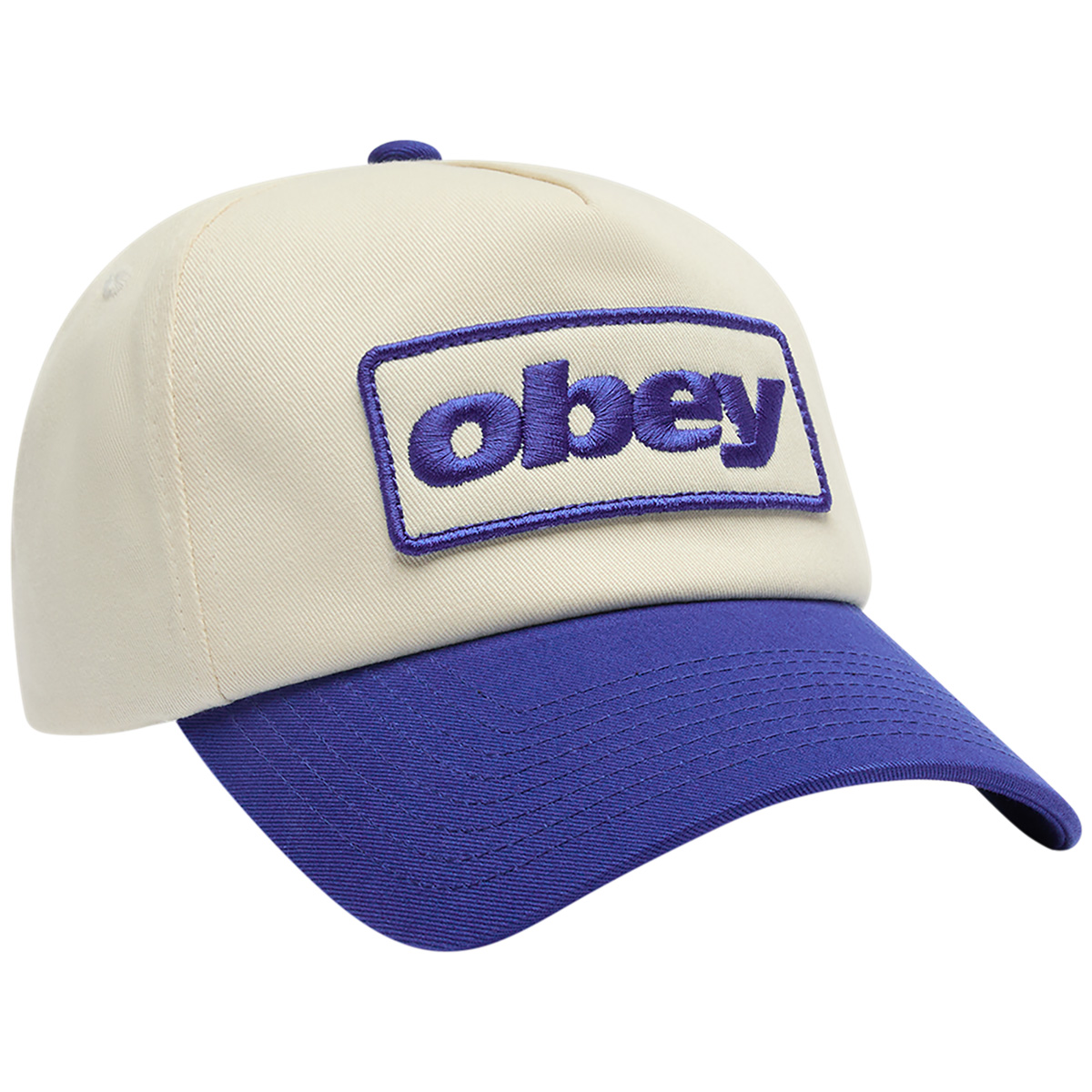 Obey Ranch 5 Panel Snapback Royal Blue