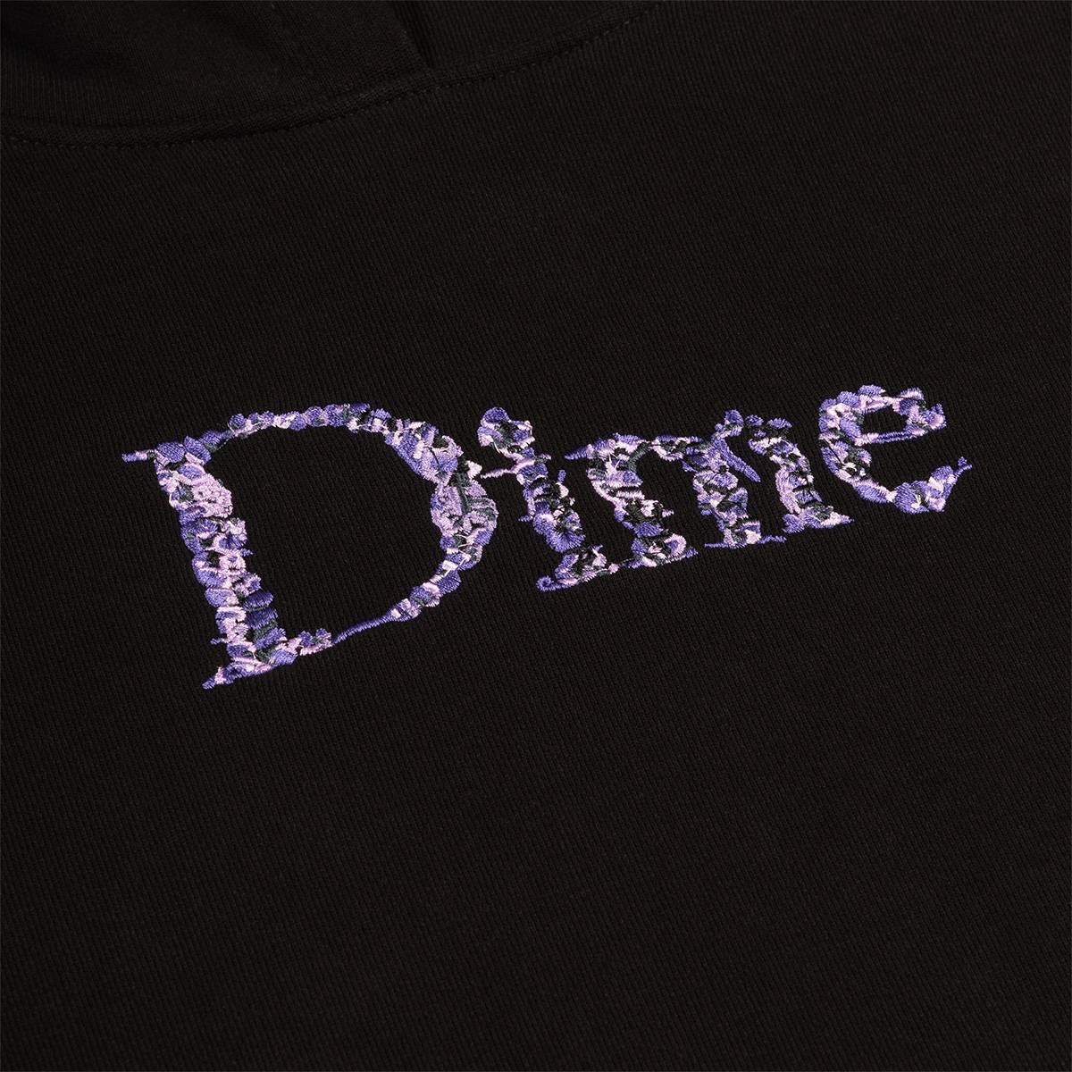 Dime Classic Skull Hoodie Black