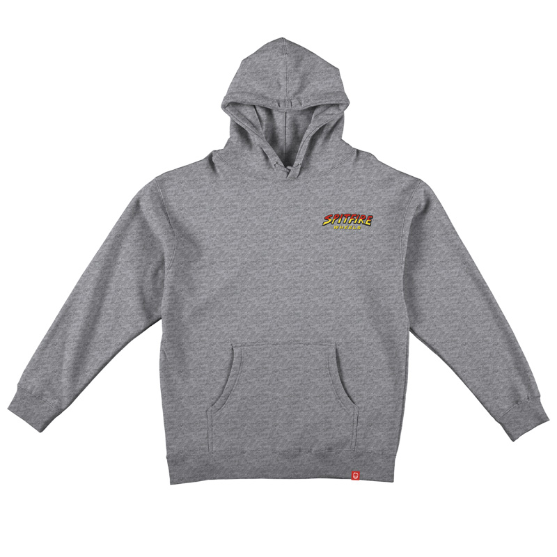 Spitfire Hell Hounds II Hoodie Heather Grey