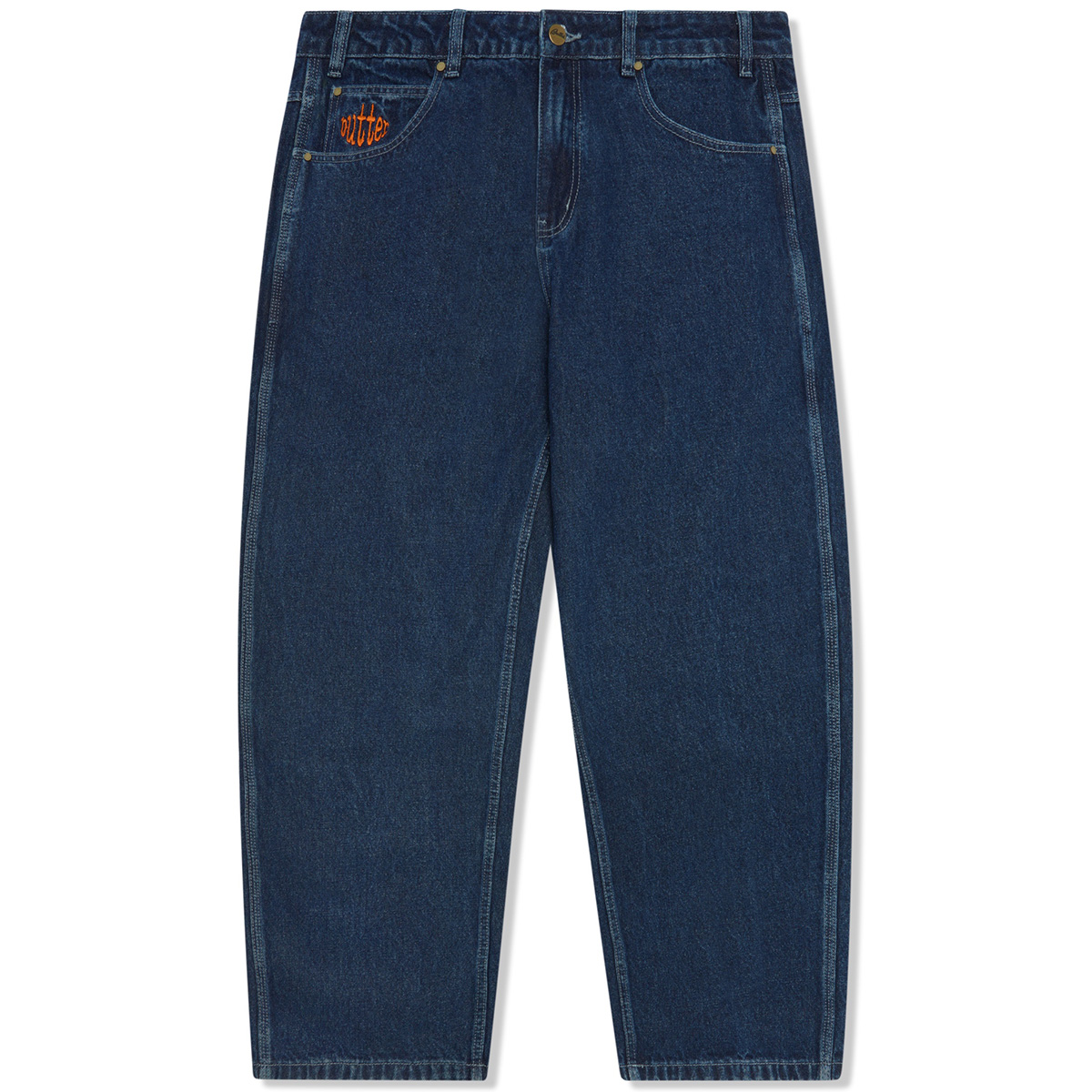 Butter Goods Spider Denim Jeans Dark Indigo