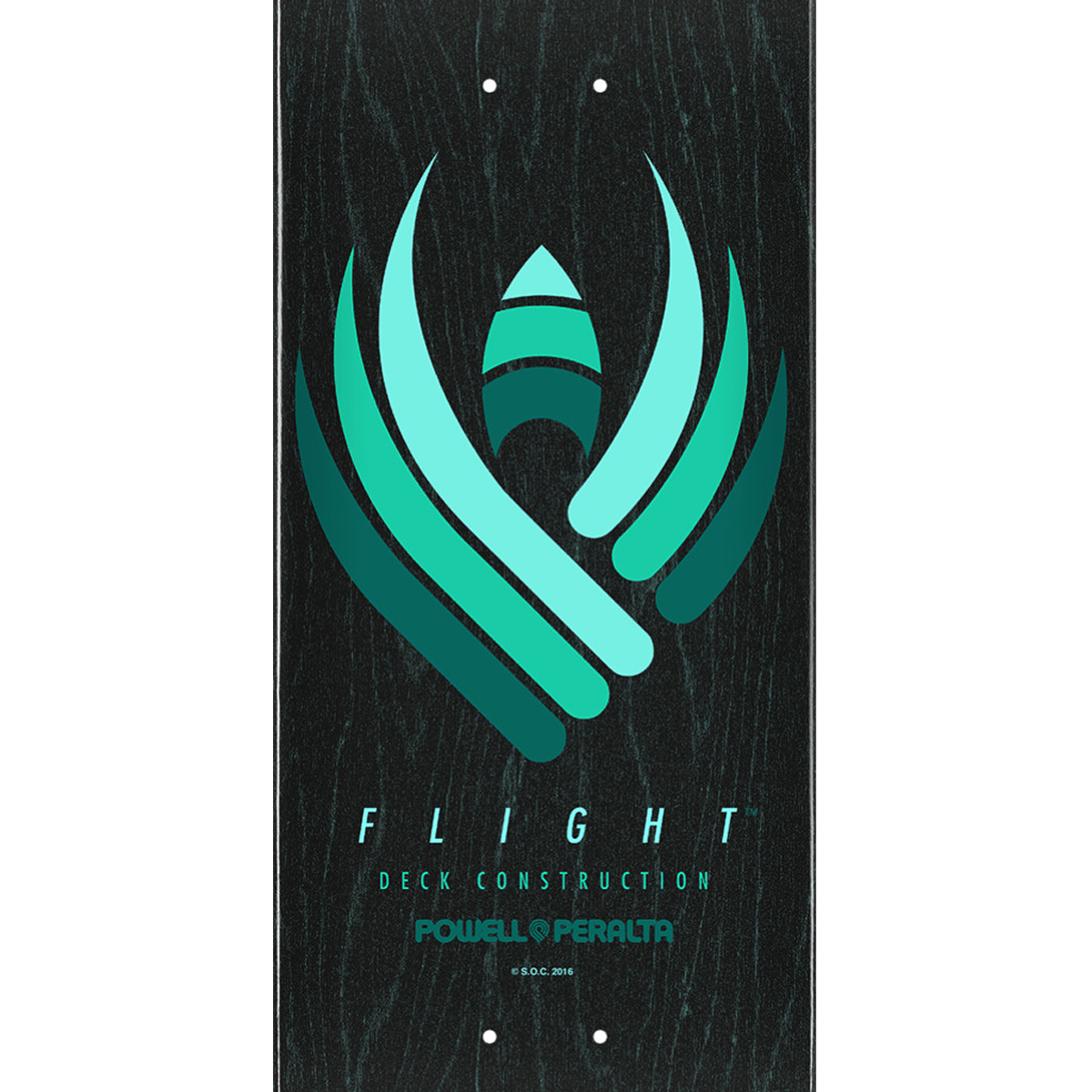 Powell Peralta FLIGHT Retro 2019 Skateboard Deck Black K26 Shape 8.25