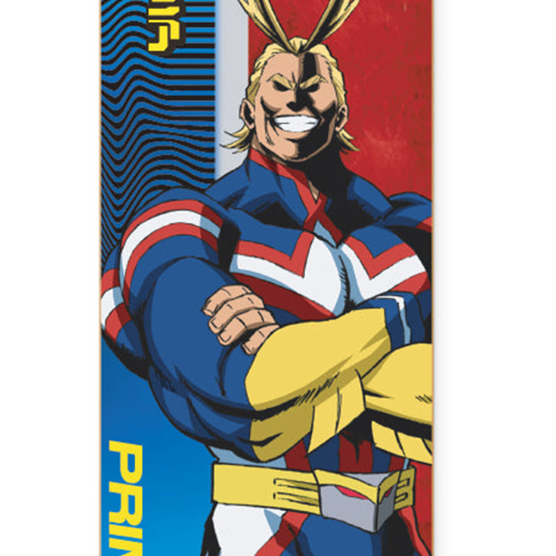 Primitive x My Hero Academia All Might Skateboard Deck Red 8.0