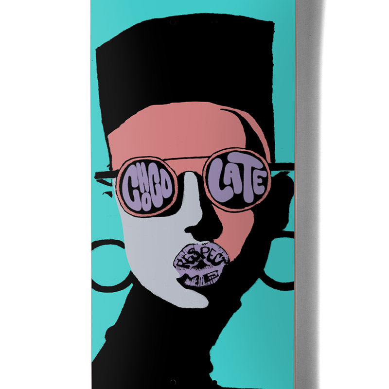 Chocolate Respect Skateboard Deck Pop Secret 8.25