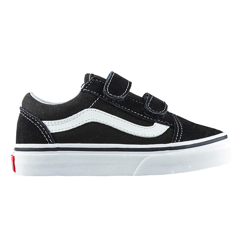 Vans Kids Old Skool V Black/True White Vans Kids Old Skool V Black/True White