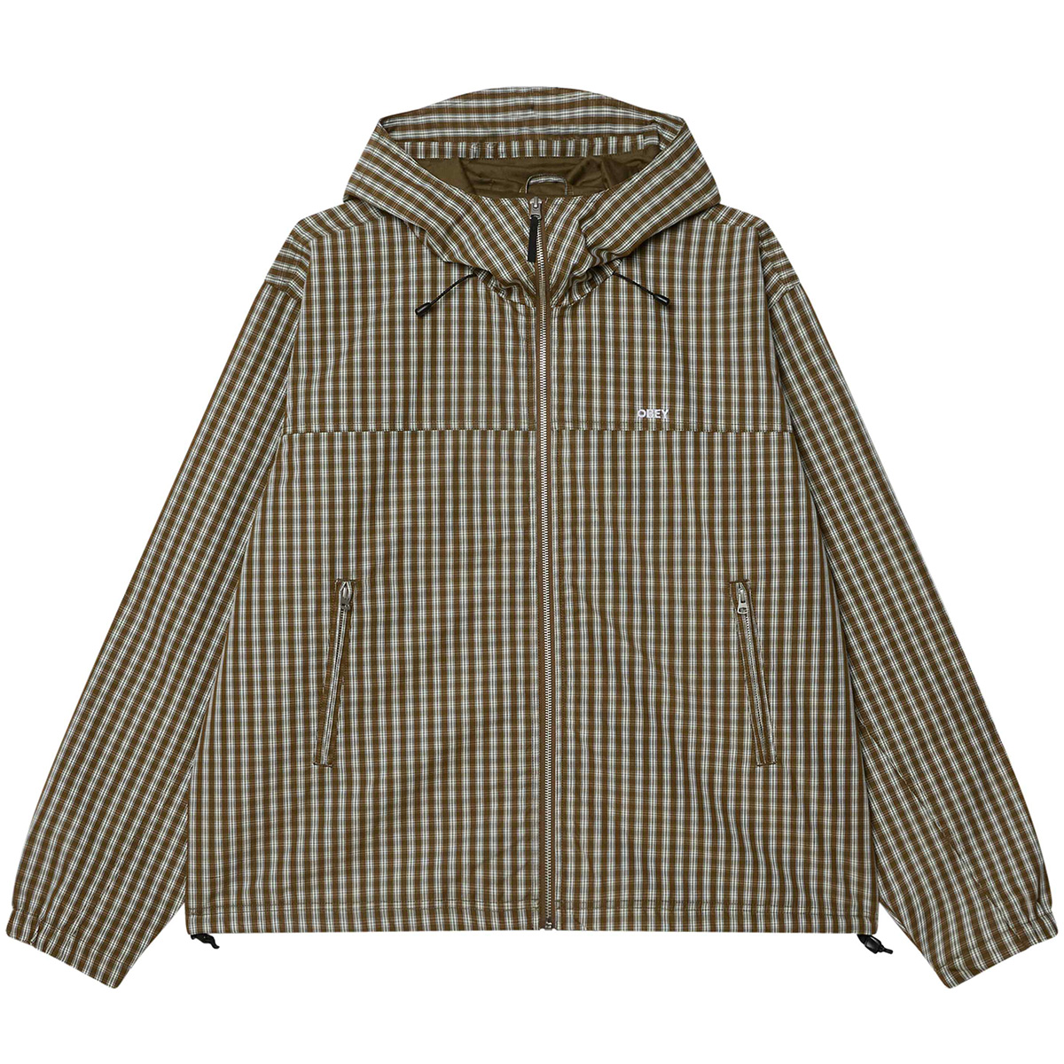 Obey Vista Jacket Plaid