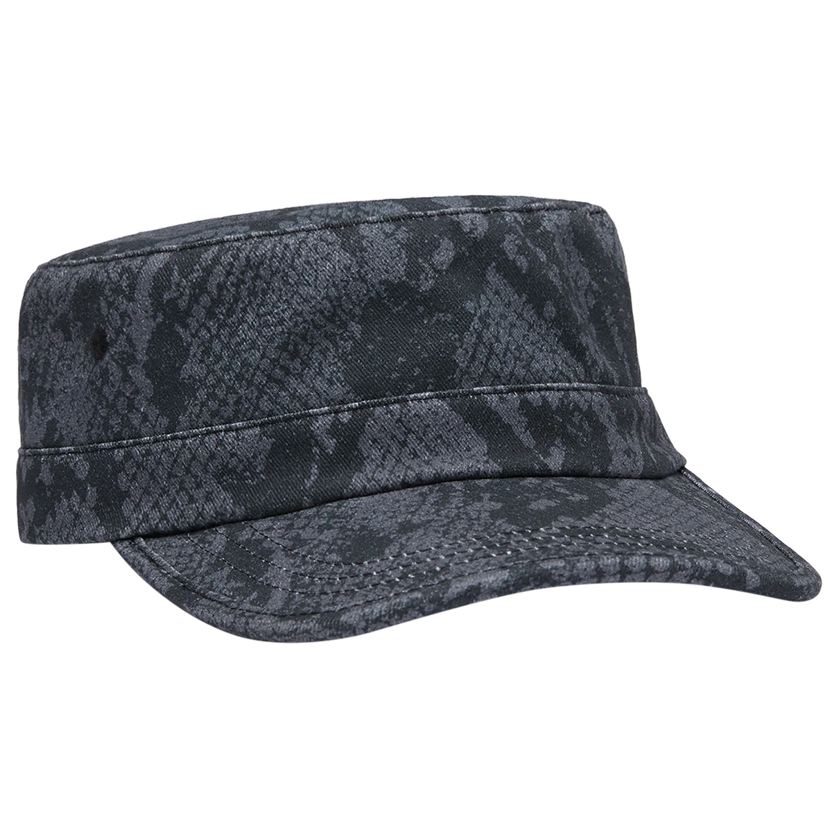 Obey Pigment Obey Page Cadet Cap Pigment Snake Skin
