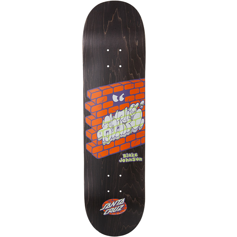 Santa Cruz Johson Other Side Skateboard Deck 8.375 Santa Cruz Johson Other Side Skateboard Deck 8.375