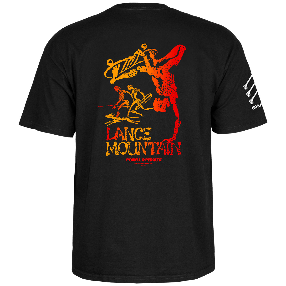 Powell Peralta Bones Brigade Lance Mountain T-shirt Black