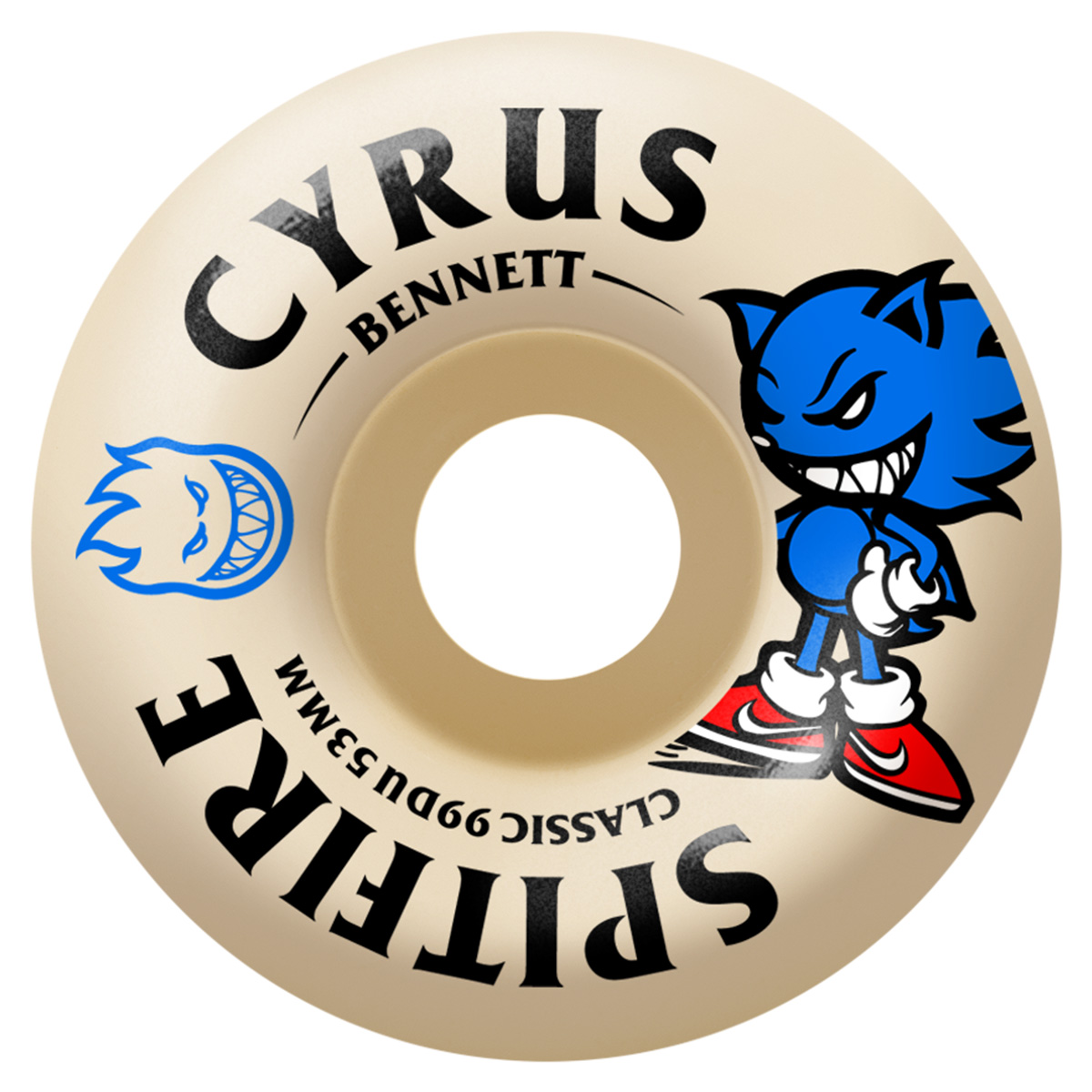 Spitfire Formula Four Cyrus Bennet Burn Squad Classic Wheels 99D 53mm Spitfire Formula Four Cyrus Bennet Burn Squad Classic Wheels 99D 53mm