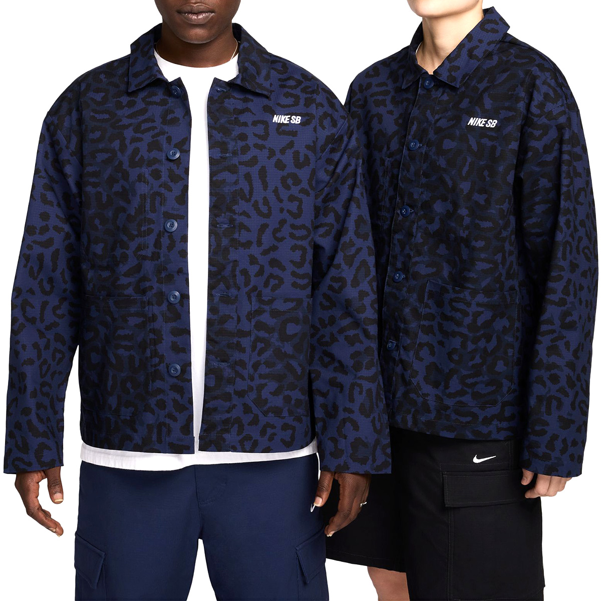 Nike SB Chore Jacket Midnight Navy/White Nike SB Chore Jacket Midnight Navy/White