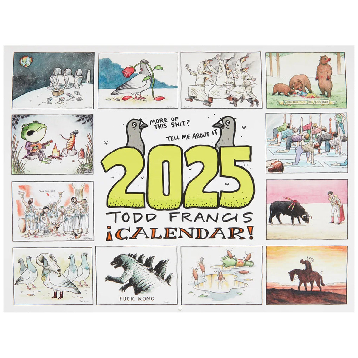 The Todd Francis 2025 Calendar The Todd Francis 2025 Calendar