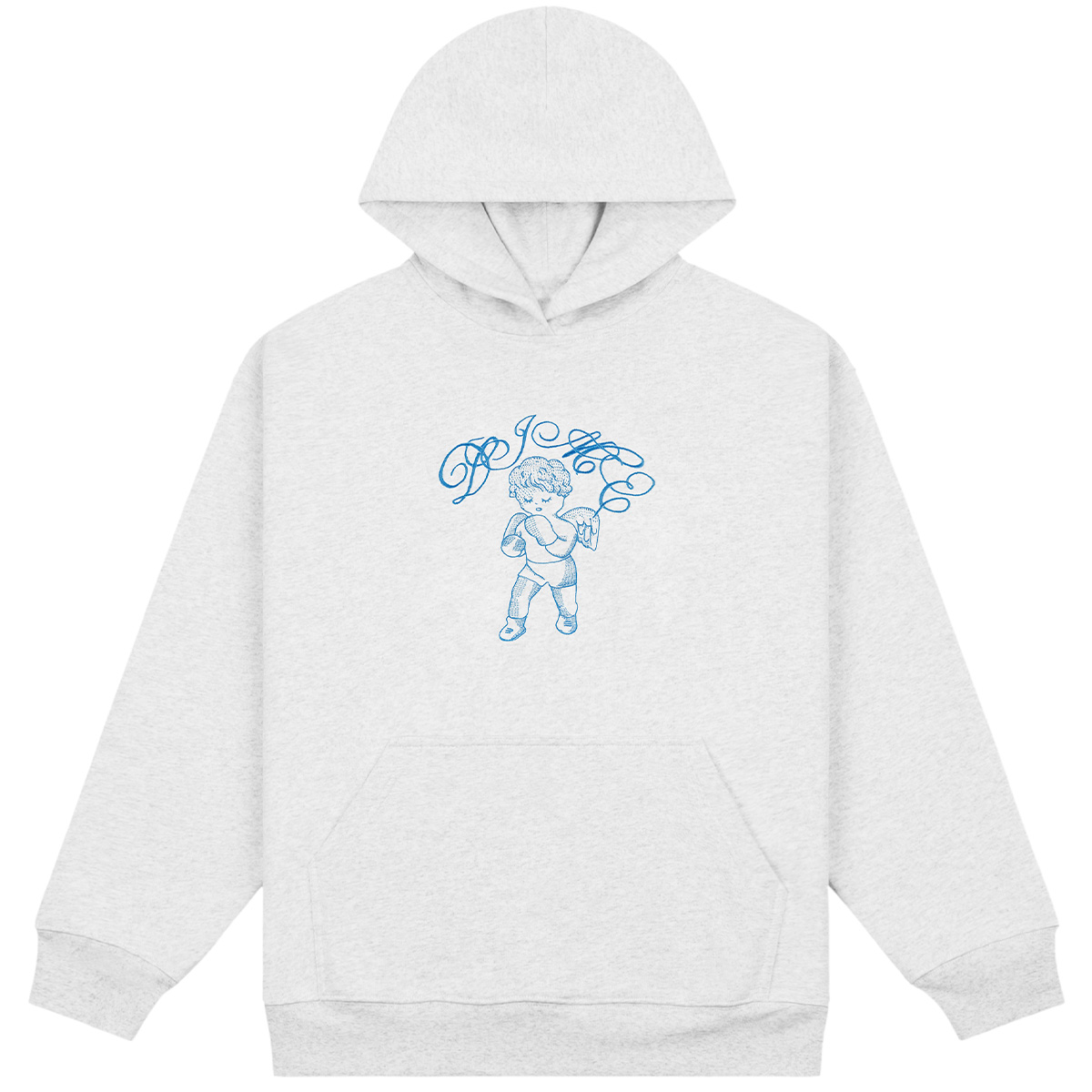 Dime Fighter Hooded Sweater Ash