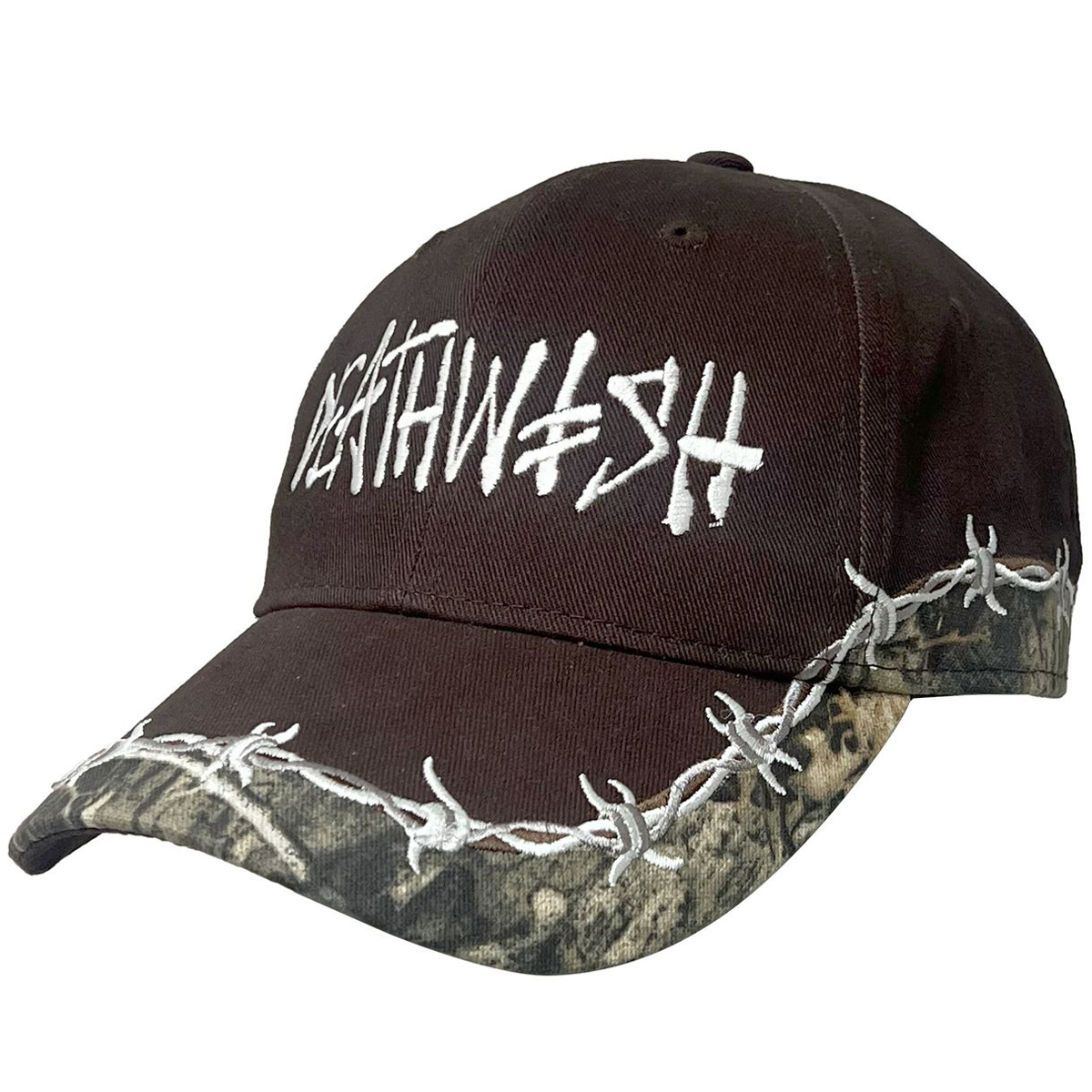 Deathwish Deathspray Barbed Wire 6 Panel Cap Deathwish Deathspray Barbed Wire 6 Panel Cap