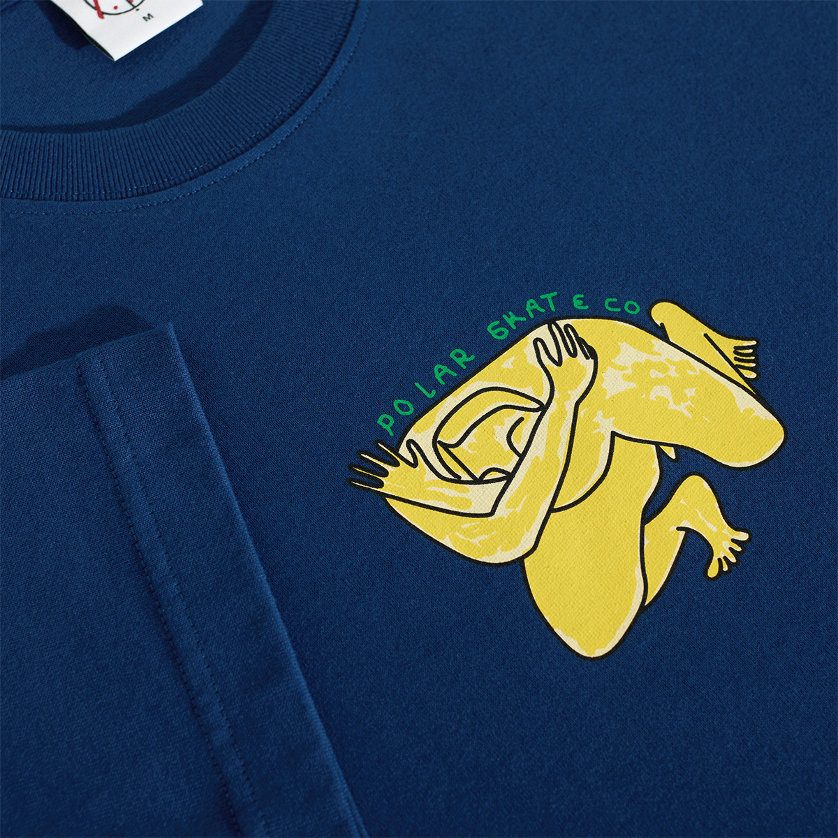 Polar Shy Bow T-Shirt Deep Royal Blue