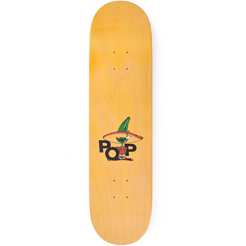 Pop Trading Company Smoking Pepper Skateboard Deck 8.125 Pop Trading Company Smoking Pepper Skateboard Deck 8.125