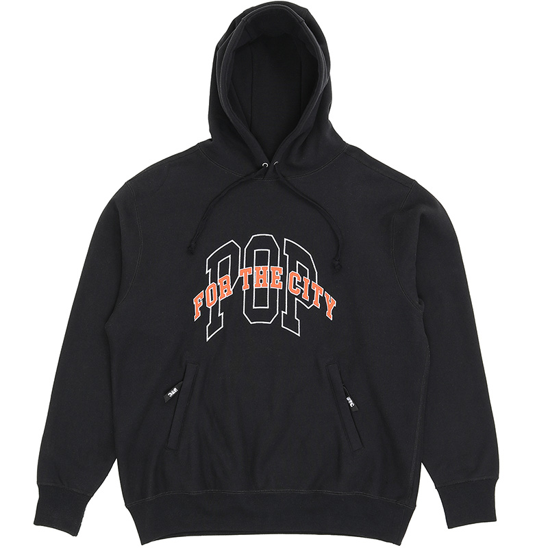 FTC x Pop Trading Company Hooded Sweater Black