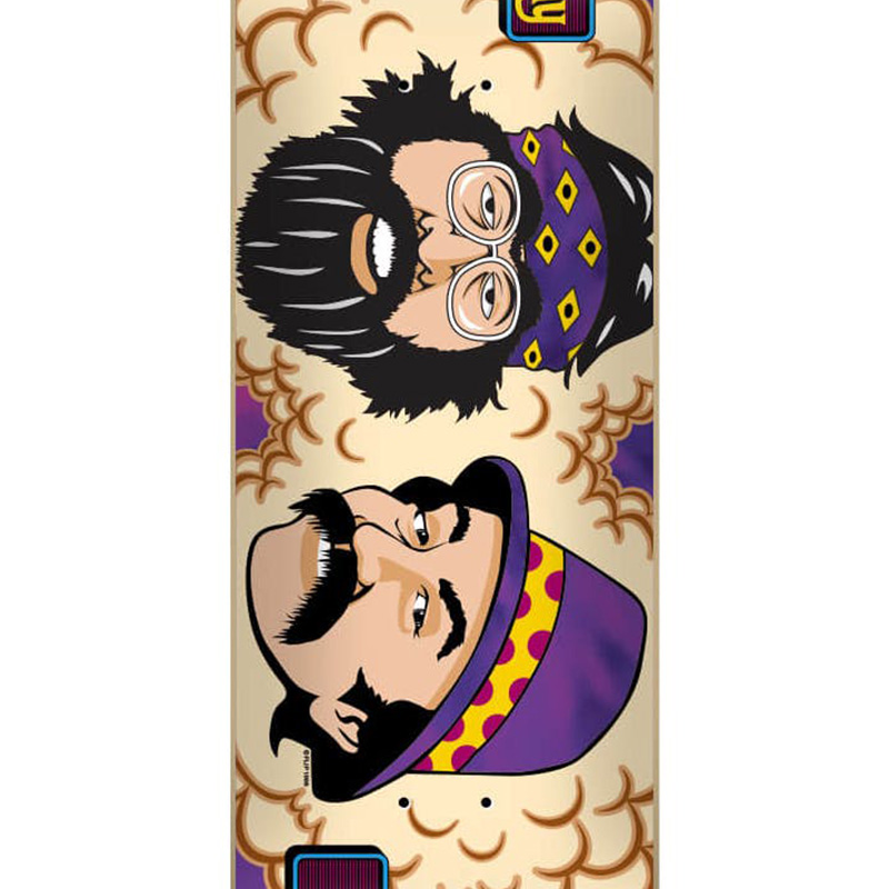 Flip Toms Friends Skateboard Deck Purple Haze 8.13