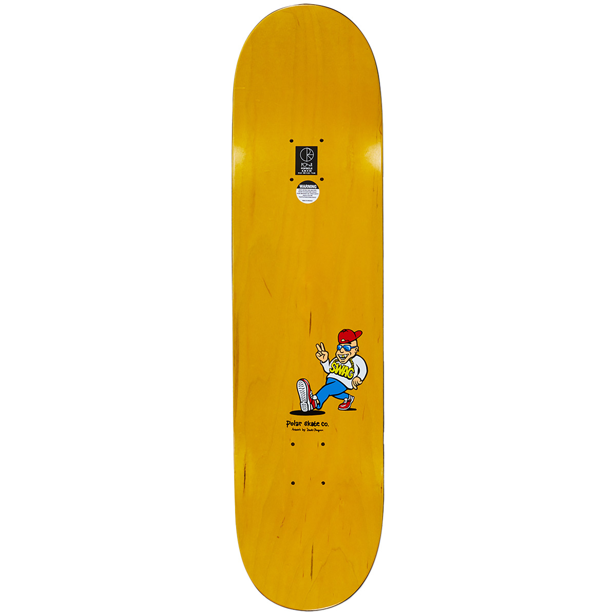 Polar Aaron Herrington Cowboy Cop Skateboard Deck 8.625 Polar Aaron Herrington Cowboy Cop Skateboard Deck 8.625