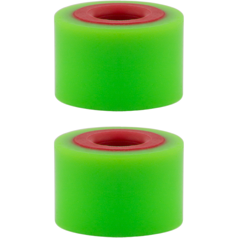 Bones Hardcore Barrel Bushings 85a Green/Red -1 truck set- Bones Hardcore Barrel Bushings 85a Green/Red -1 truck set-