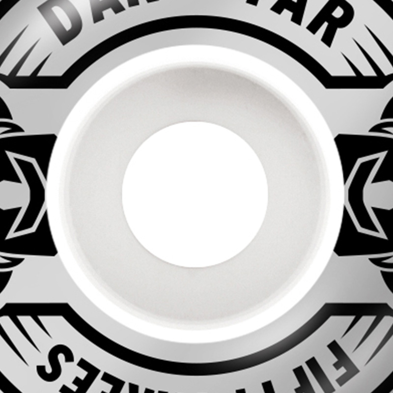 Darkstar Quarter Wheel Silver 53mm Darkstar Quarter Wheel Silver 53mm