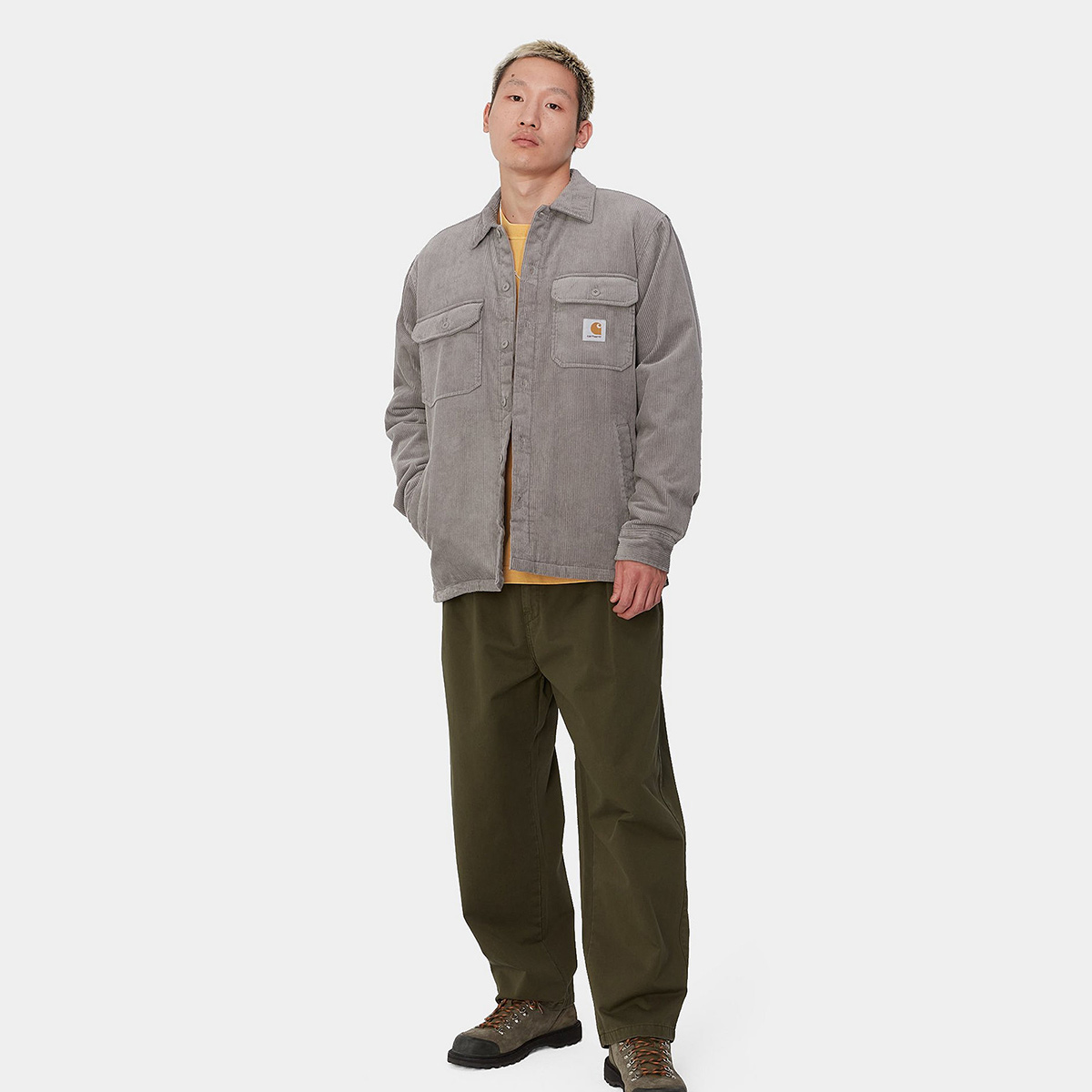 Carhartt WIP Whitsome Shirt Jac Misty Grey 