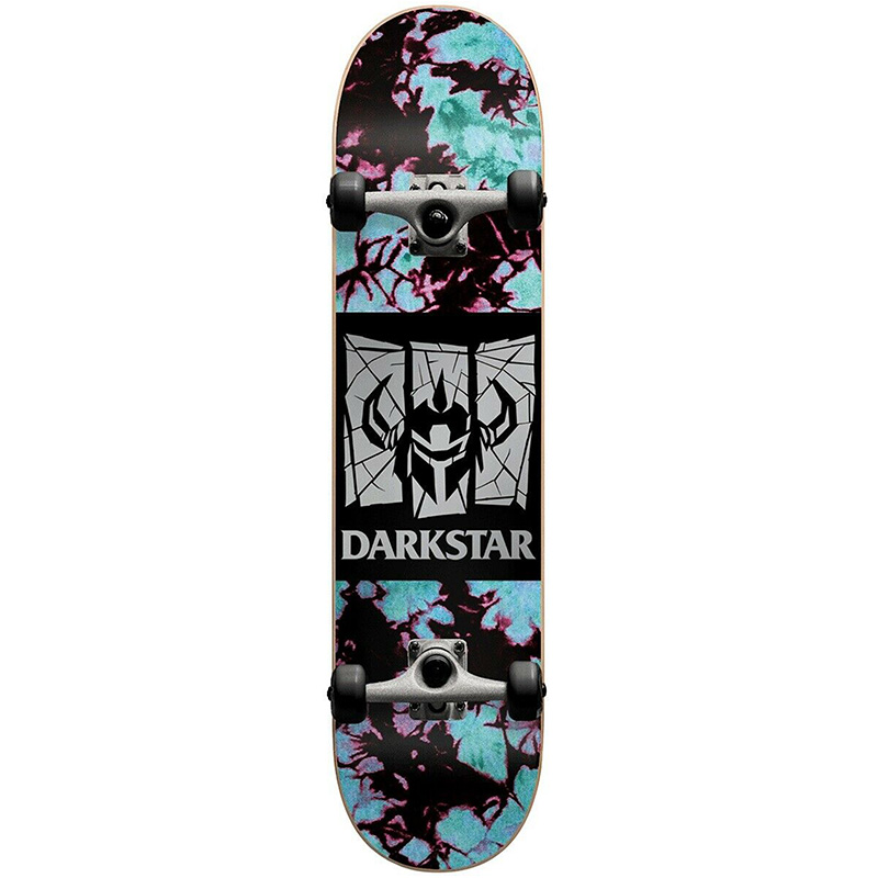 Darkstar Fracture FP Premium Complete Skateboard Silver 8.0 Darkstar Fracture FP Premium Complete Skateboard Silver 8.0