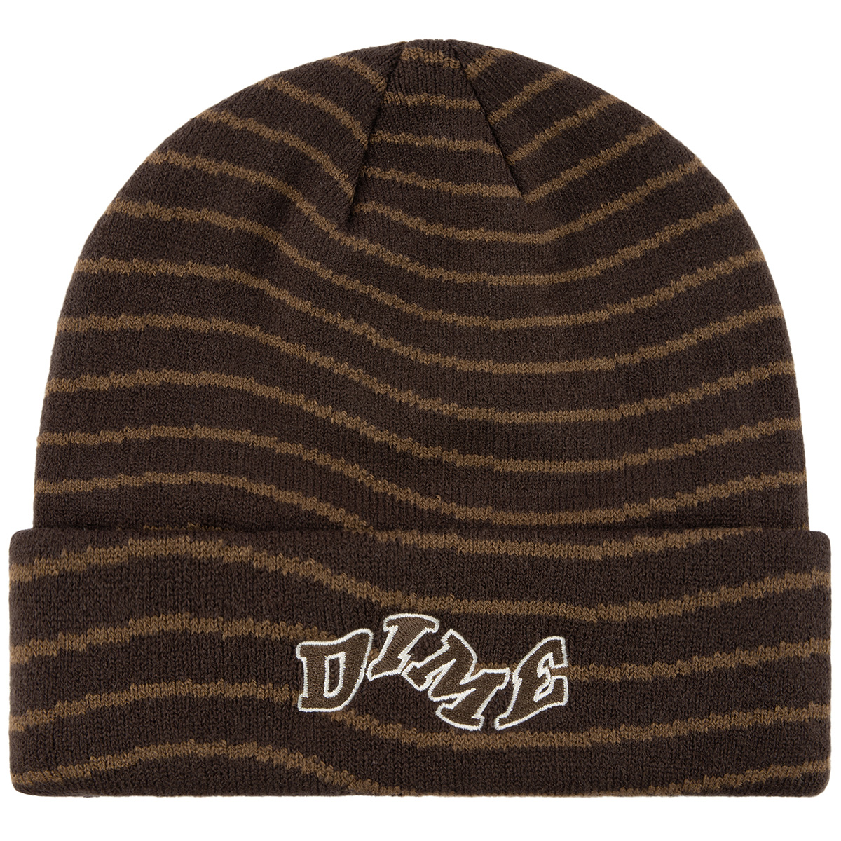 Dime College Wave Cuff Beanie Black