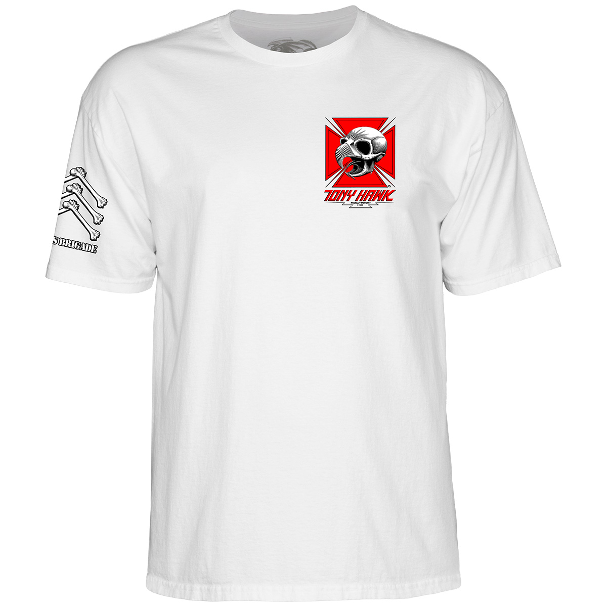 Powell Peralta Bones Brigade Tony Hawk T-shirt White