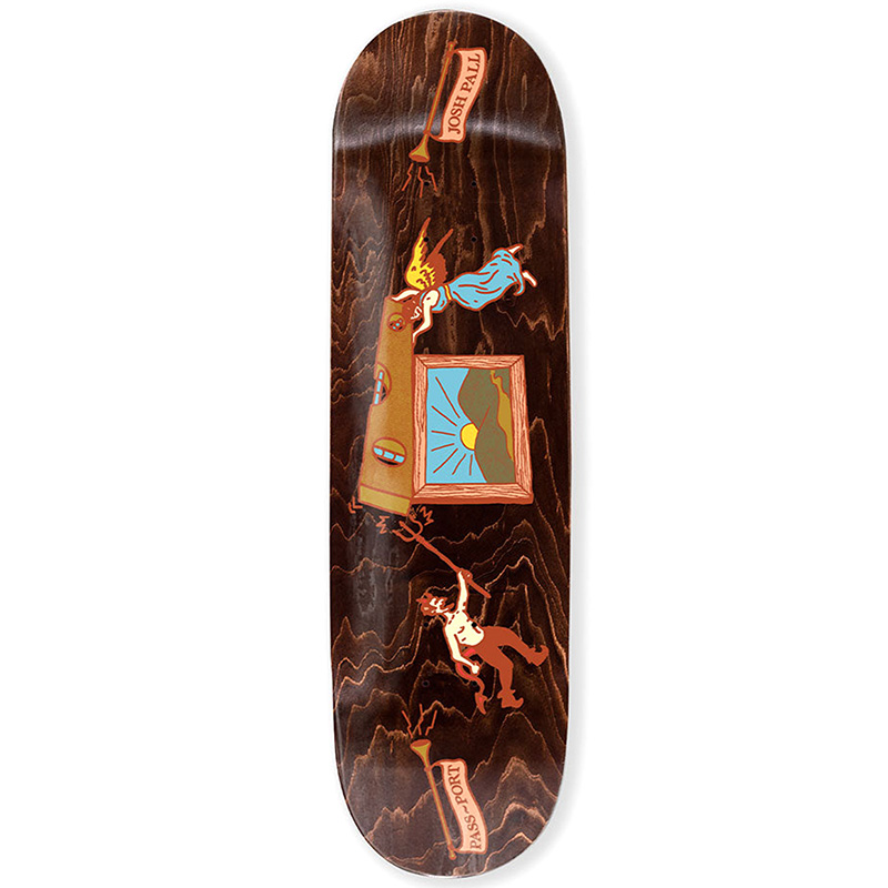 Pass-Port Josh Pall Angel vs Devil Skateboard Deck 8.125 Pass-Port Josh Pall Angel vs Devil Skateboard Deck 8.125