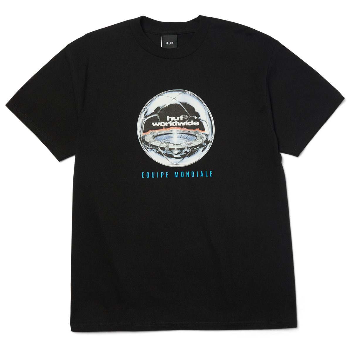HUF Equipe Mondiale T-Shirt Black