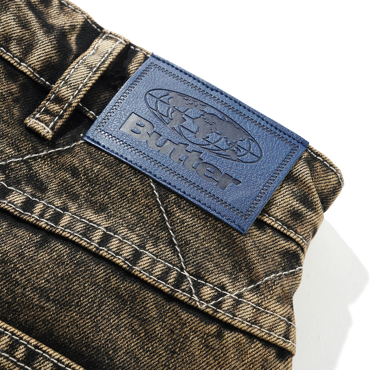Butter Goods Bronco Denim Jeans Brown Tint Butter Goods Bronco Denim Jeans Brown Tint