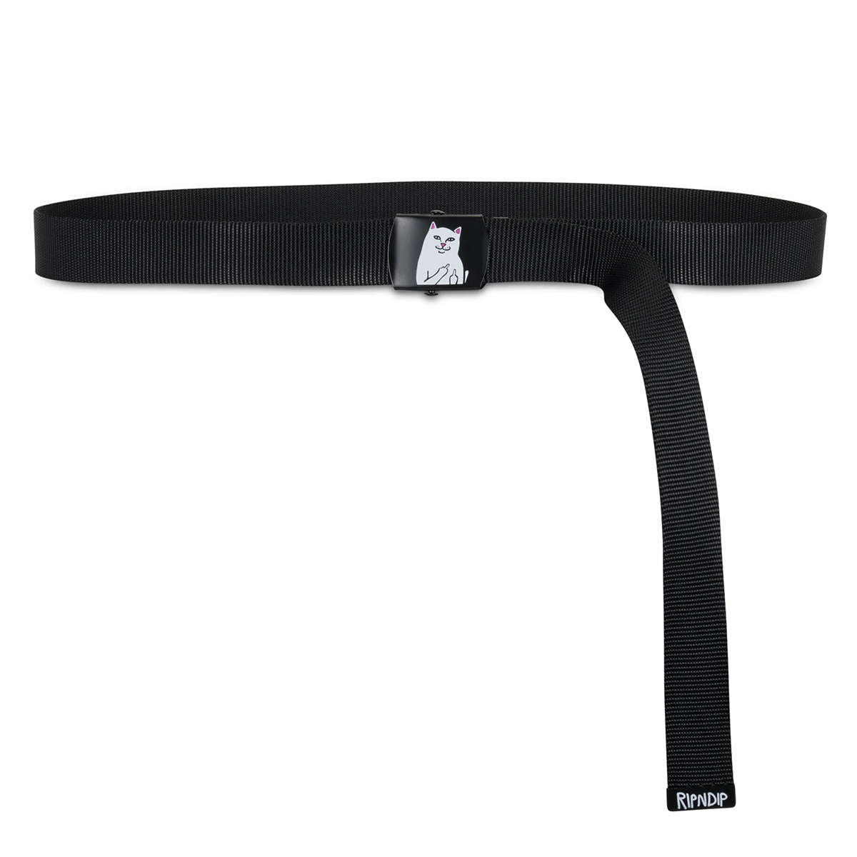 RipnDip Lord Nermal Web Belt Black RipnDip Lord Nermal Web Belt Black
