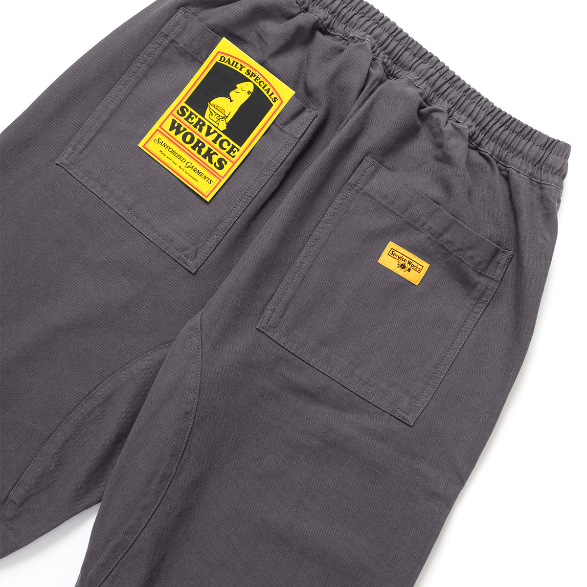 Service Works Classic Chef Pants Grey Service Works Classic Chef Pants Grey