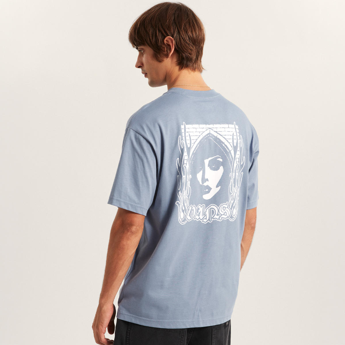 Vans Misty Eyes Loose T-Shirt Glacial Slate